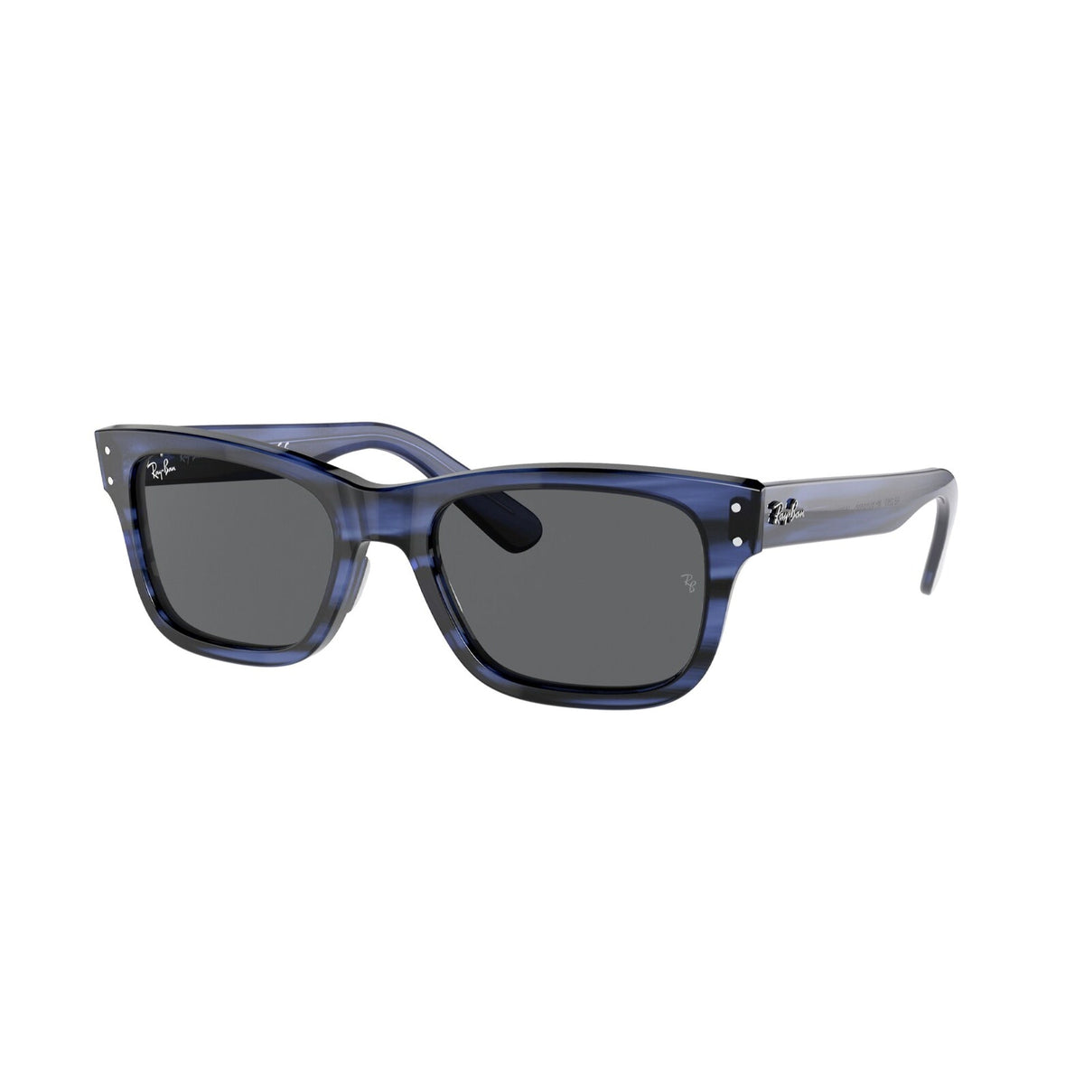 Ray-Ban Men&#39;s Sunglasses Mr Burbank Blue Dark Grey Plastic Plastic  0RB2283 1339B1 52