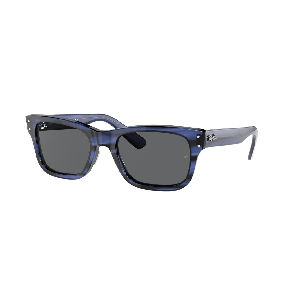 Ray-Ban Men's Sunglasses Mr Burbank Blue Dark Grey Plastic Plastic  0RB2283F 1339B1 55