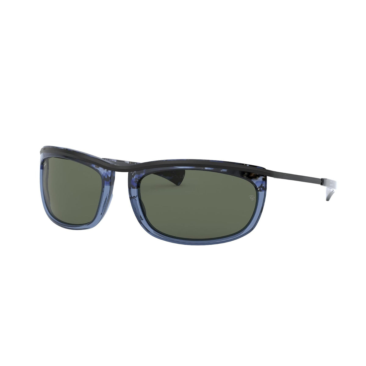 Ray-Ban Unisex Sunglasses Olympian I Havana G-15 Green Metal Metal  0RB2319 128831 62