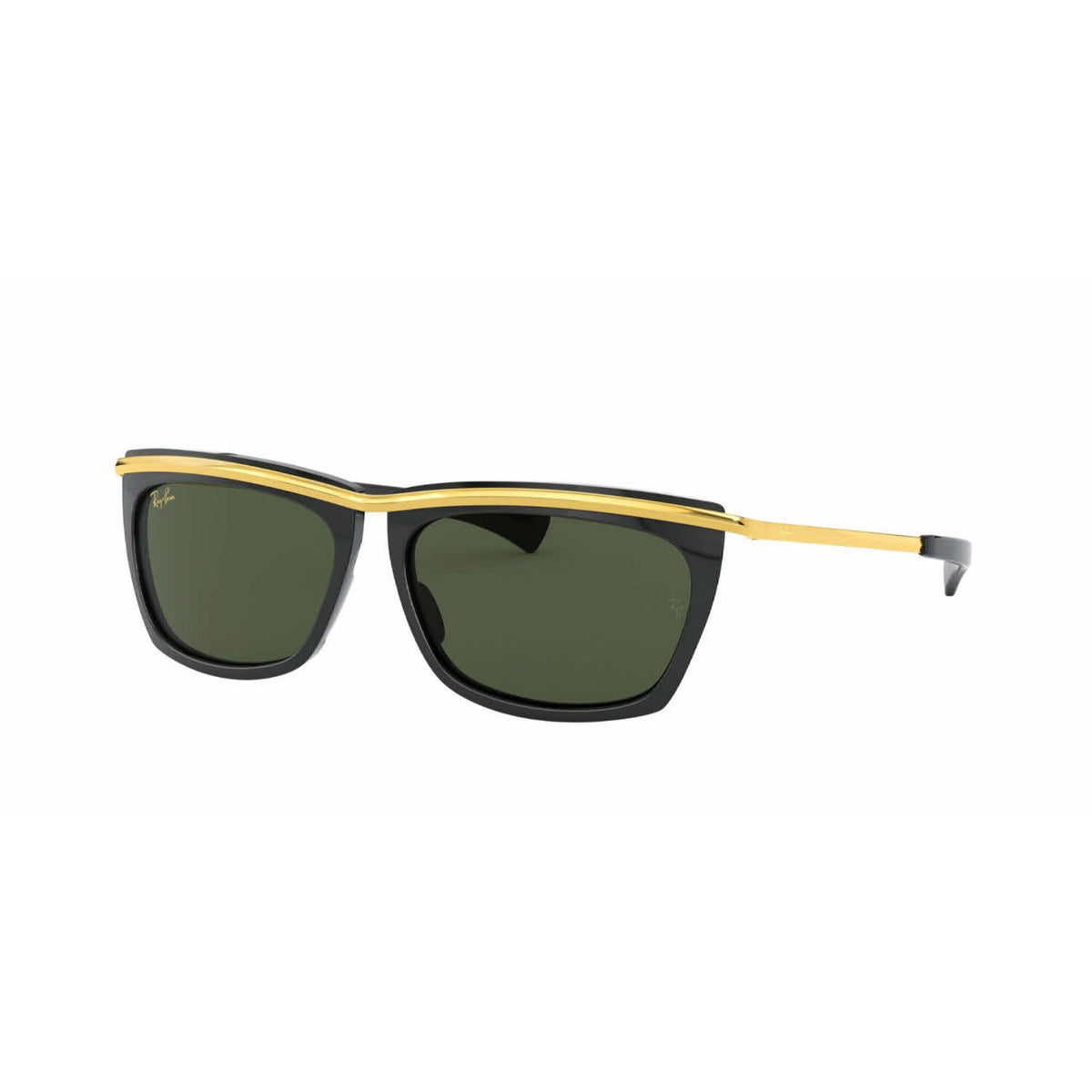 Ray-Ban Unisex Sunglasses Olympian II Black G-15 Green Metal Metal  0RB2419 130331 56