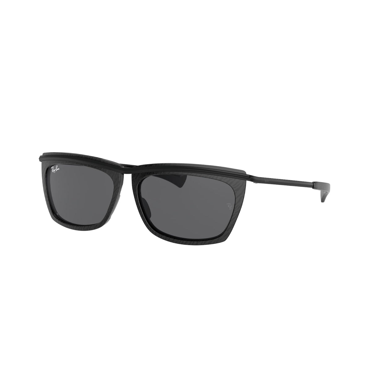 Ray-Ban Unisex Sunglasses Olympian II Black Dark Grey Metal Metal  0RB2419 1305B1 56