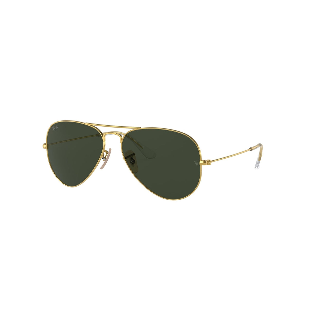 Ray-Ban Unisex Sunglasses Aviator large Metal Gold G-15 Green Metal Metal  0RB3025 W3400 58