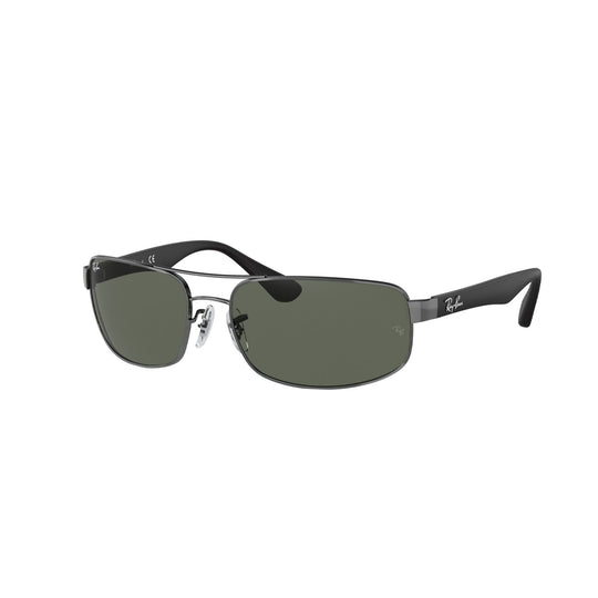 Ray-Ban Men's Sunglasses  Gunmetal Dark Green Metal Metal  0RB3445 004 61
