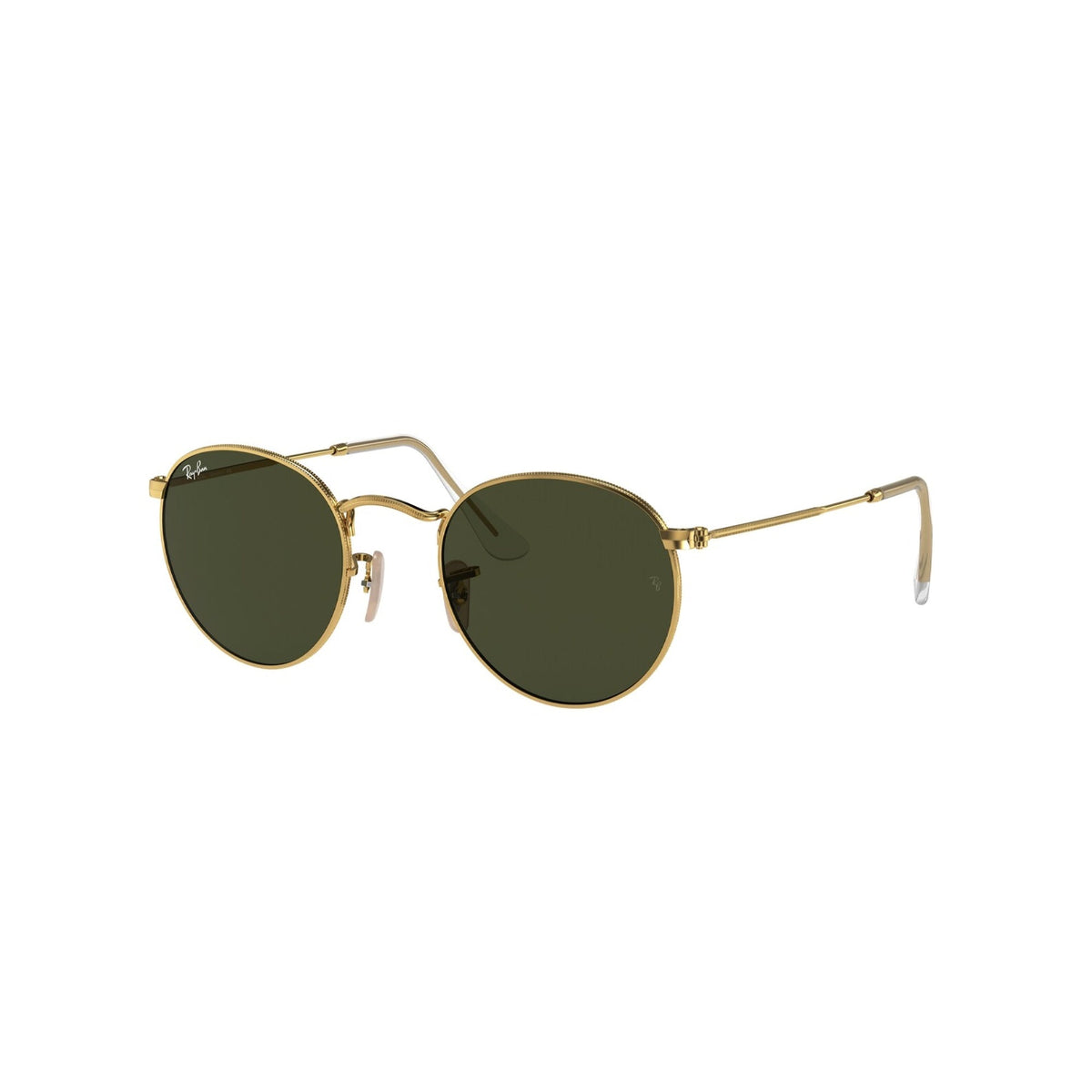 Ray-Ban Men&#39;s Sunglasses Round Metal Gold G-15 Green Metal Metal  0RB3447 001 50
