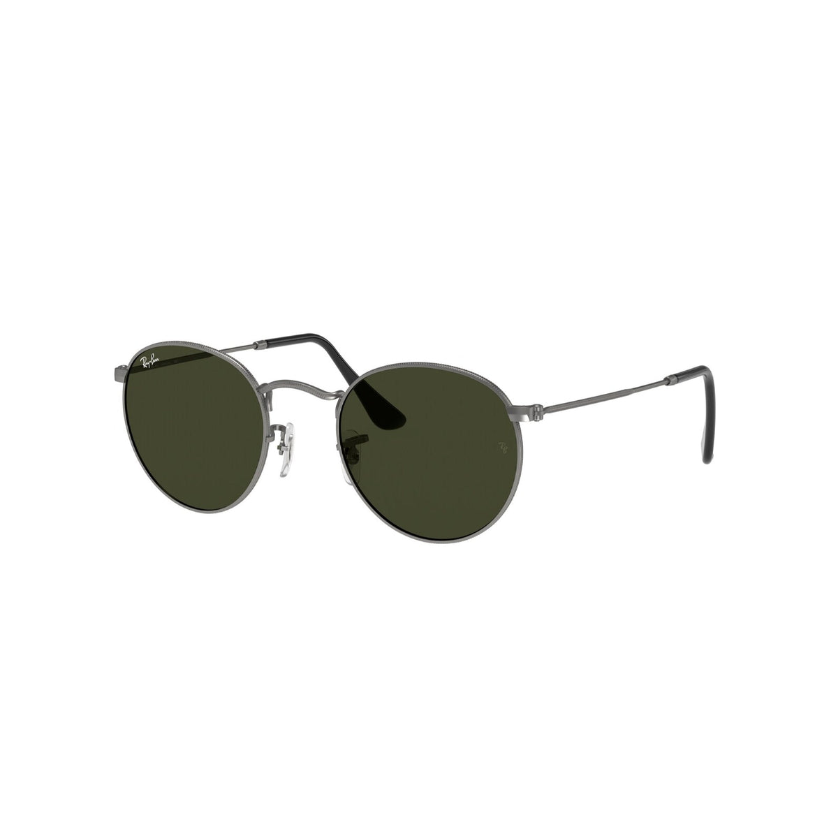 Ray-Ban Men's Sunglasses Round Metal Gunmetal G-15 Green Metal Metal  0RB3447 029 50