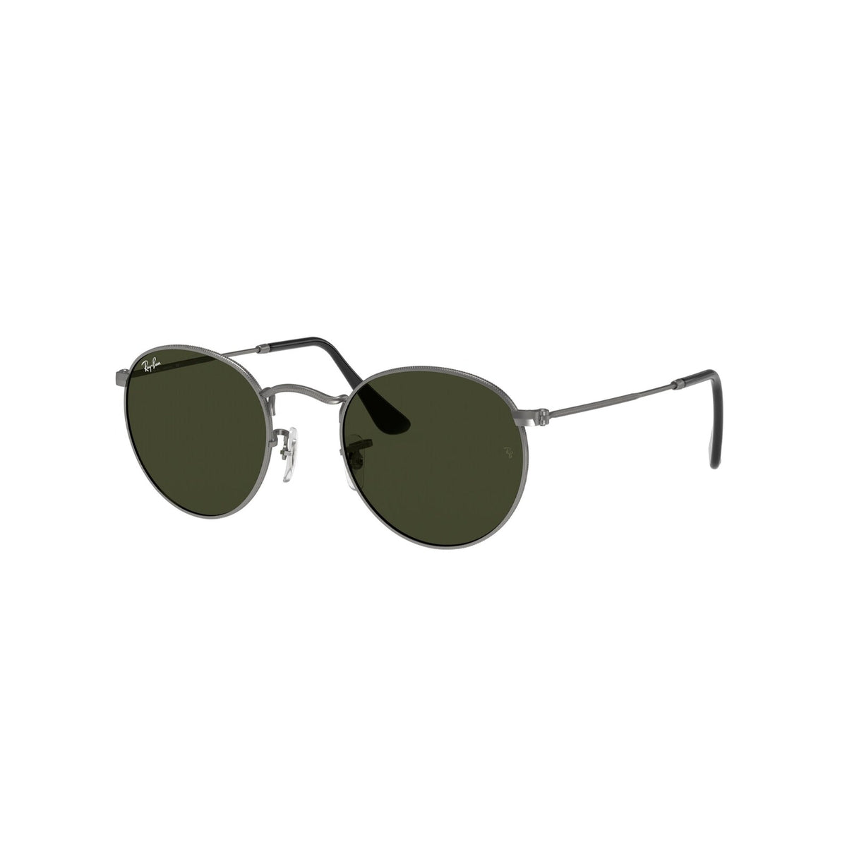 Ray-Ban Men&#39;s Sunglasses Round Metal Gunmetal G-15 Green Metal Metal  0RB3447 029 50
