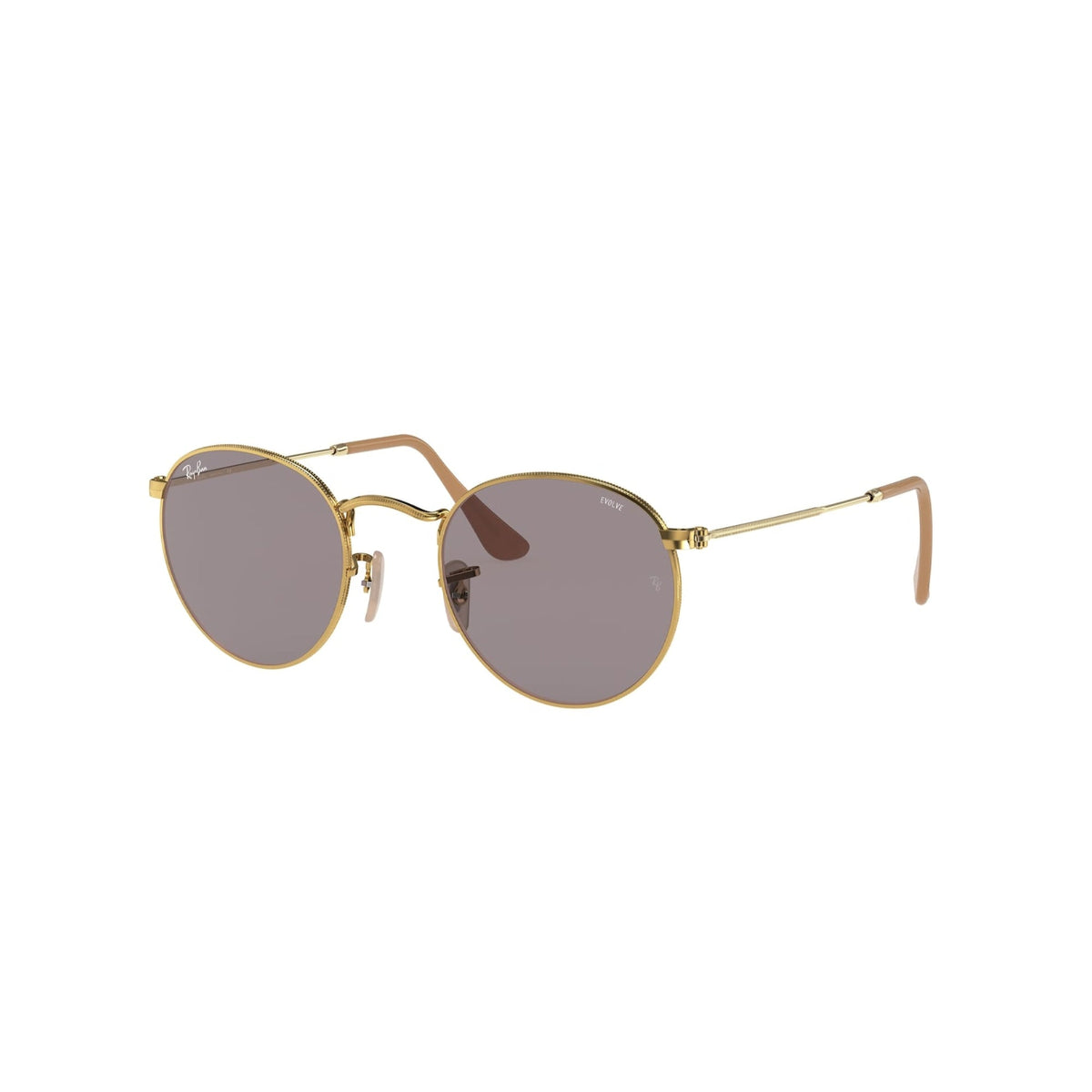 Ray-Ban Men's Sunglasses Round Metal Gold Grey Metal Metal  0RB3447 9064V8 50