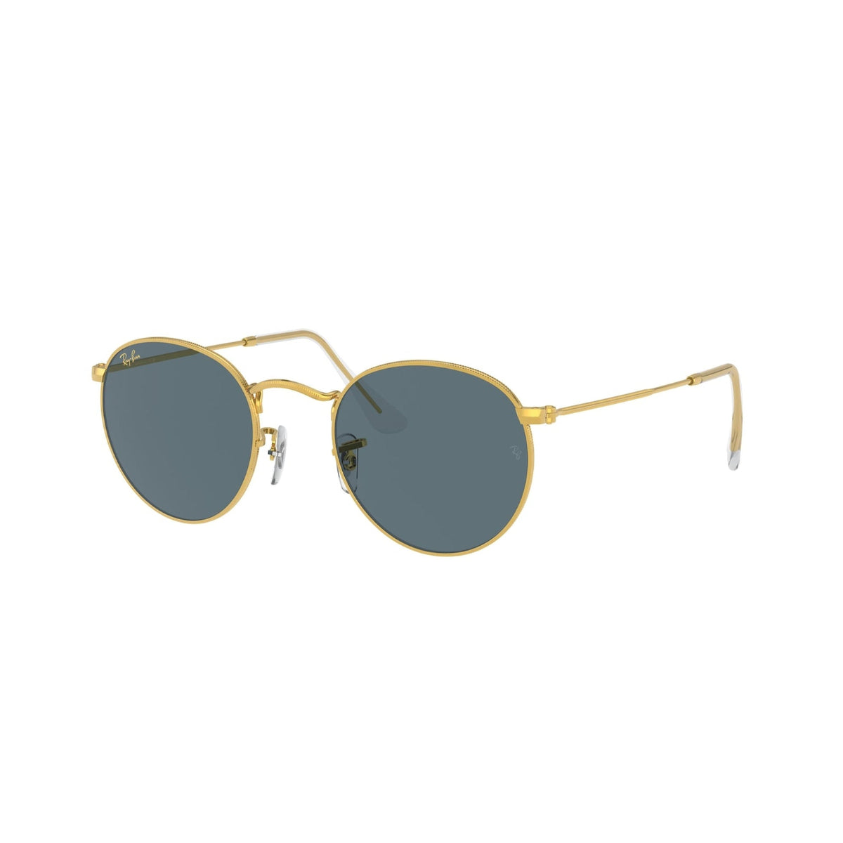 Ray-Ban Men's Sunglasses Round Metal Gold Blue Metal Metal  0RB3447 9196R5 53