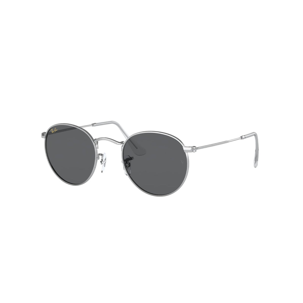 Ray-Ban Men&#39;s Sunglasses Round Metal Silver Dark Grey Metal Metal  0RB3447 9198B1 53