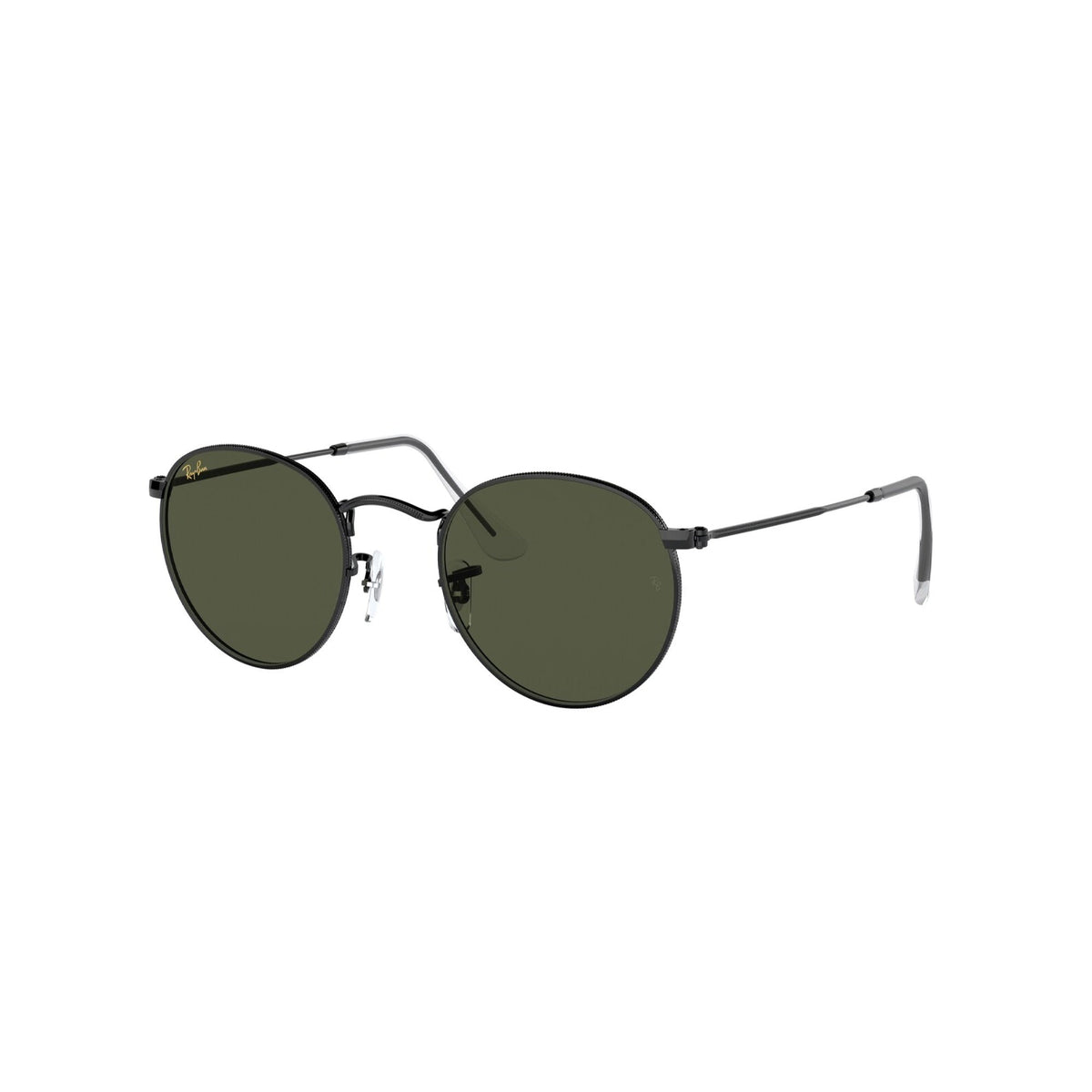 Ray-Ban Men's Sunglasses Round Metal Black G-15 Green Metal Metal  0RB3447 919931 50