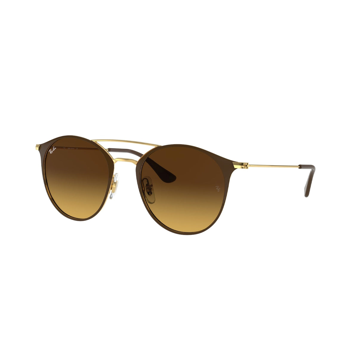 Ray-Ban Unisex Sunglasses  Brown Brown Gradient Dark Brown Metal Metal  0RB3546 900985 49
