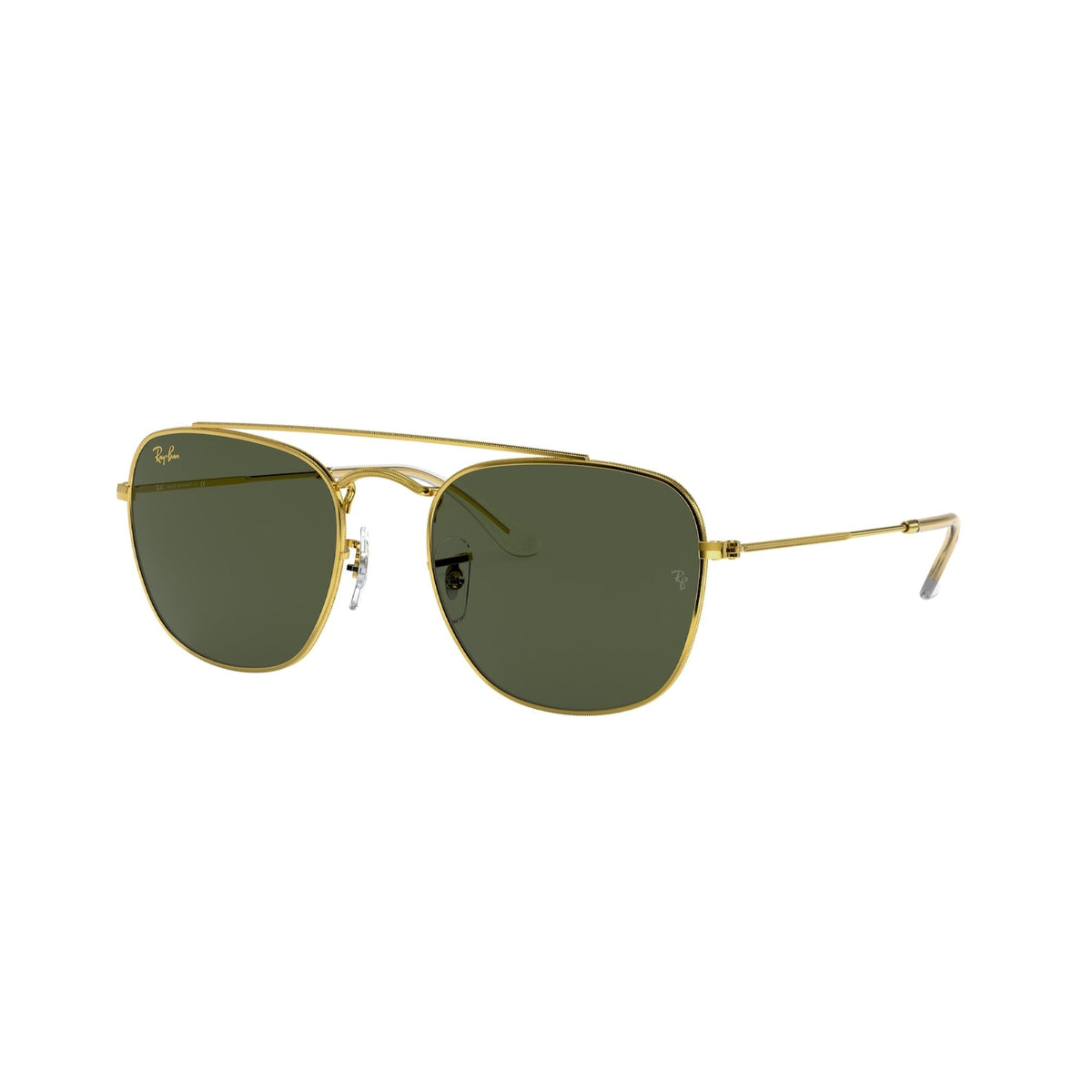 Ray-Ban Men&#39;s Sunglasses  Gold G-15 Green Metal Metal  0RB3557 919631 51