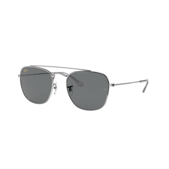 Ray-Ban Men's Sunglasses  Silver Dark Grey Metal Metal  0RB3557 9198B1 51