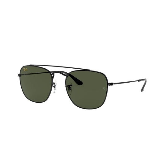 Ray-Ban Men's Sunglasses  Black G-15 Green Metal Metal  0RB3557 919931 51