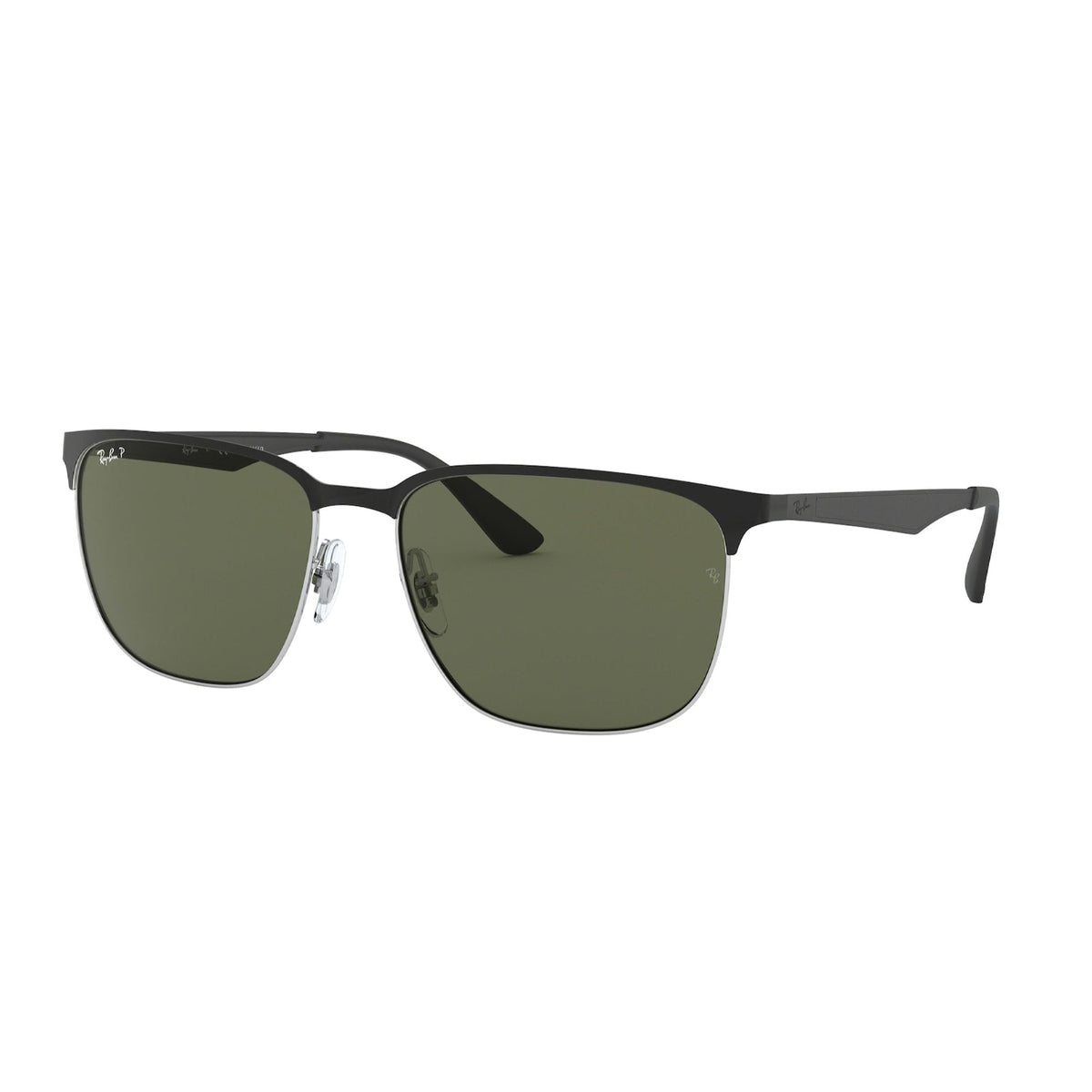 Ray-Ban Unisex Sunglasses  Black Green Metal Metal  0RB3569 90049A 59