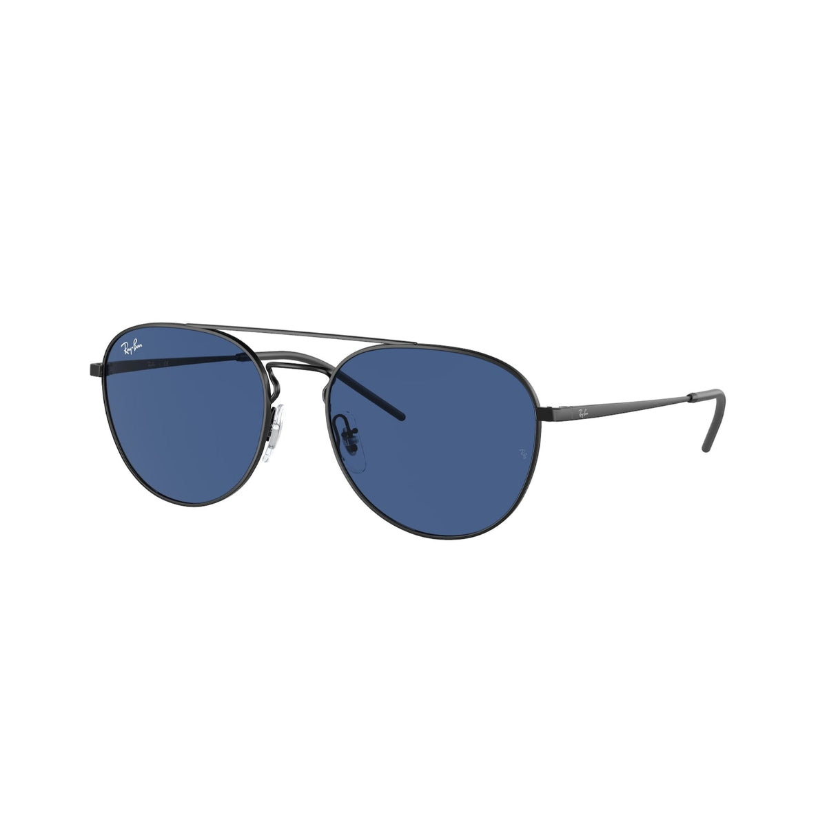Ray-Ban Unisex Sunglasses  Black Dark Blue Metal Metal  0RB3589 901480 55