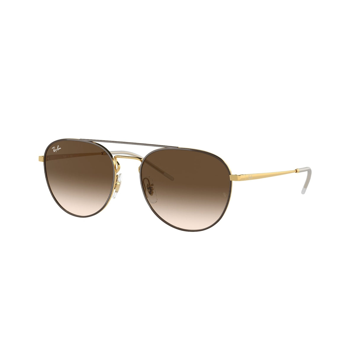 Ray-Ban Unisex Sunglasses  Brown Brown Gradient Dark Brown Metal Metal  0RB3589 905513 55