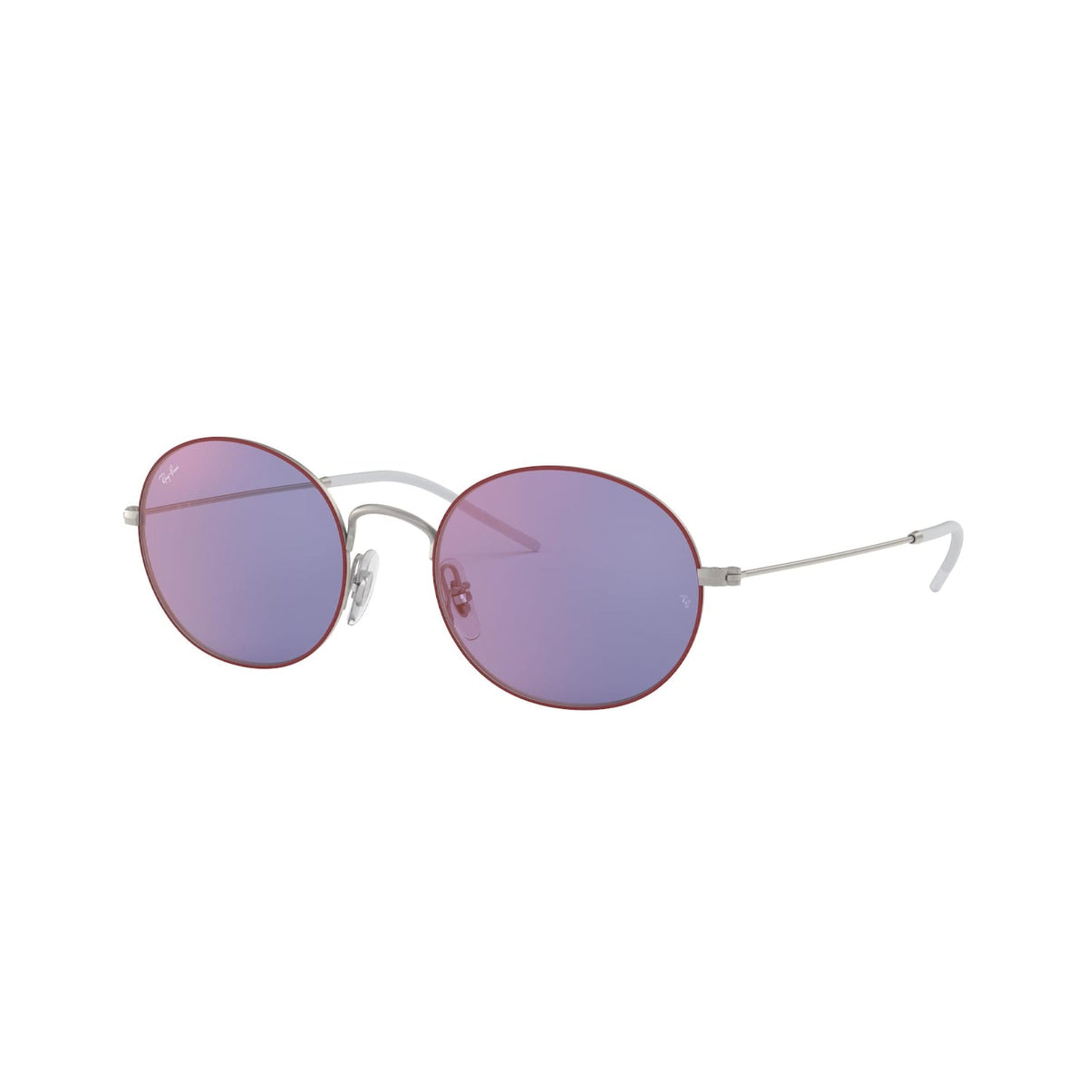 Ray-Ban Unisex Sunglasses  Bordeaux Dark Violet Mirror Red Metal Metal  0RB3594 9112D1 53
