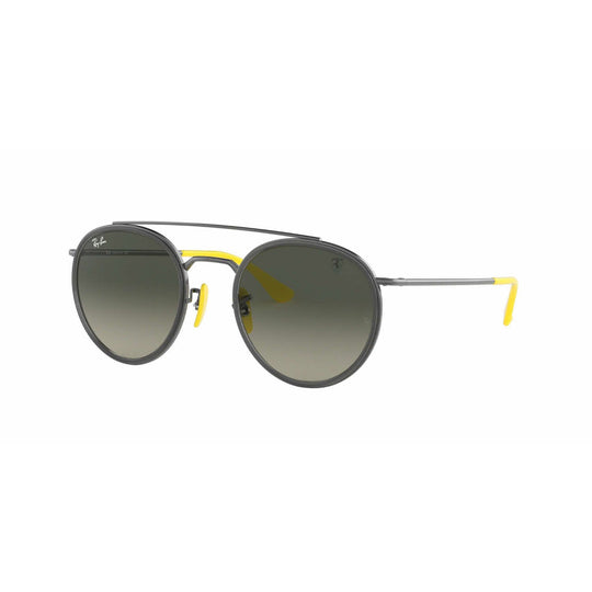 Ray-Ban Men's Sunglasses Ferrari Gunmetal Light Grey Gradient Dark Grey Metal Metal  0RB3647M F03071 51