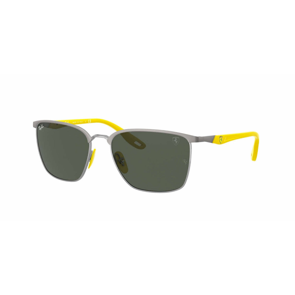 Ray-Ban Unisex Sunglasses  Gunmetal Dark Green Metal Metal  0RB3673M F06371 56