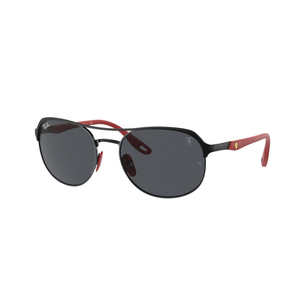 Ray-Ban Unisex Sunglasses  Black Dark Grey Metal Metal  0RB3685M F04187 58