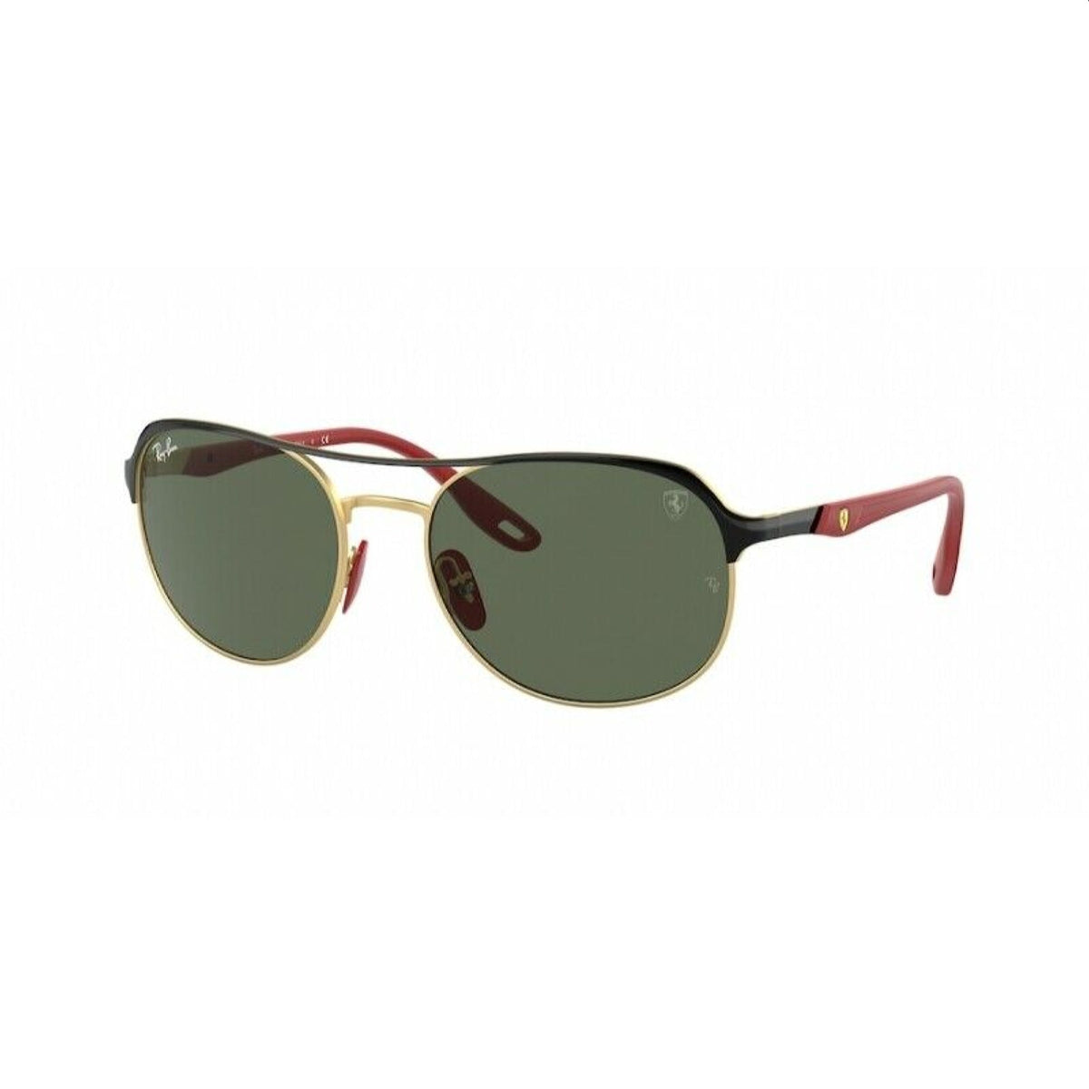 Ray-Ban Unisex Sunglasses  Gold Dark Green Metal Metal  0RB3685M F06171 58