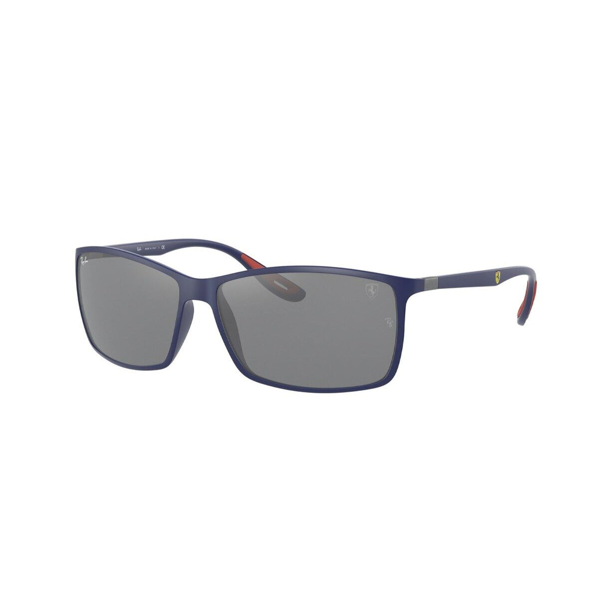 Ray-Ban Unisex Sunglasses  Blue Grey Mirror Silver Plastic Plastic  0RB4179M F6046G 60