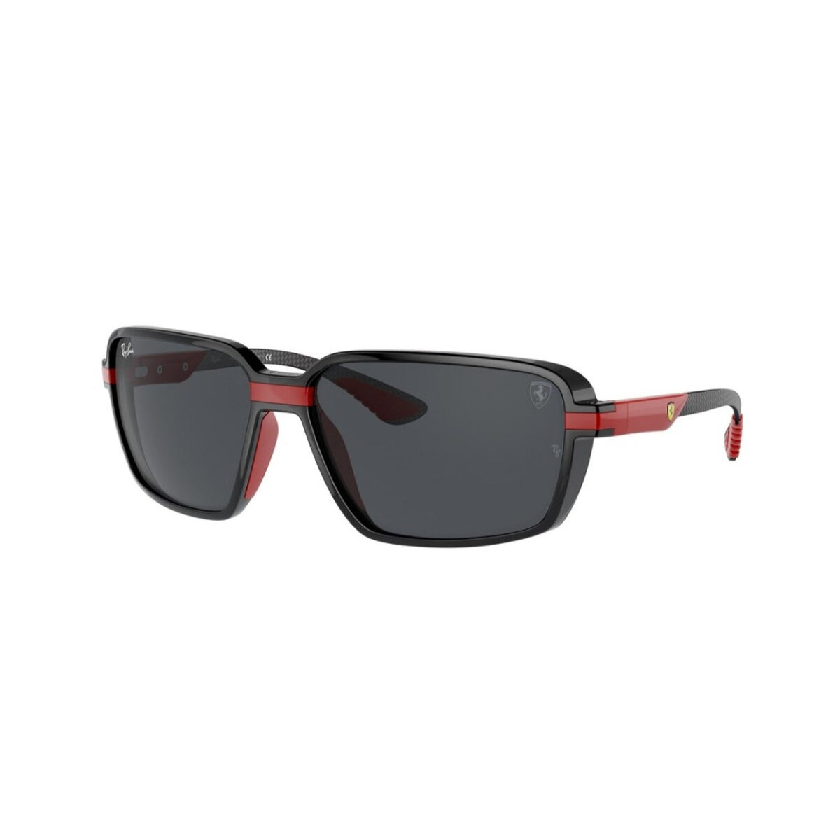 Ray-Ban Unisex Sunglasses  Black Dark grey Plastic Plastic  0RB8360M F60187 62
