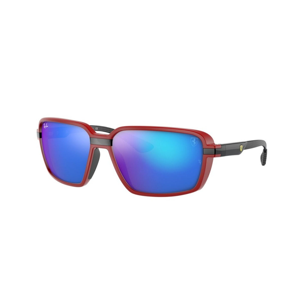 Ray-Ban Unisex Sunglasses  Red Light Green Mirror Blue Plastic Plastic  0RB8360M F66355 62