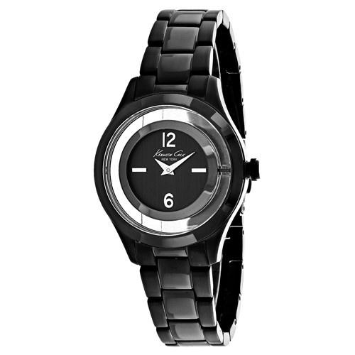 Kenneth Cole Women&#39;s 10026948 Classic Black Stainless Steel Watch