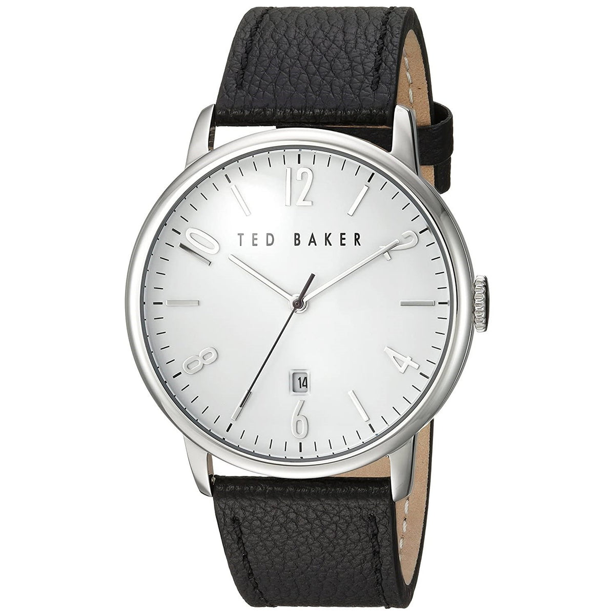 Ted Baker Men&#39;s 10030650 Daniel Black Leather Watch