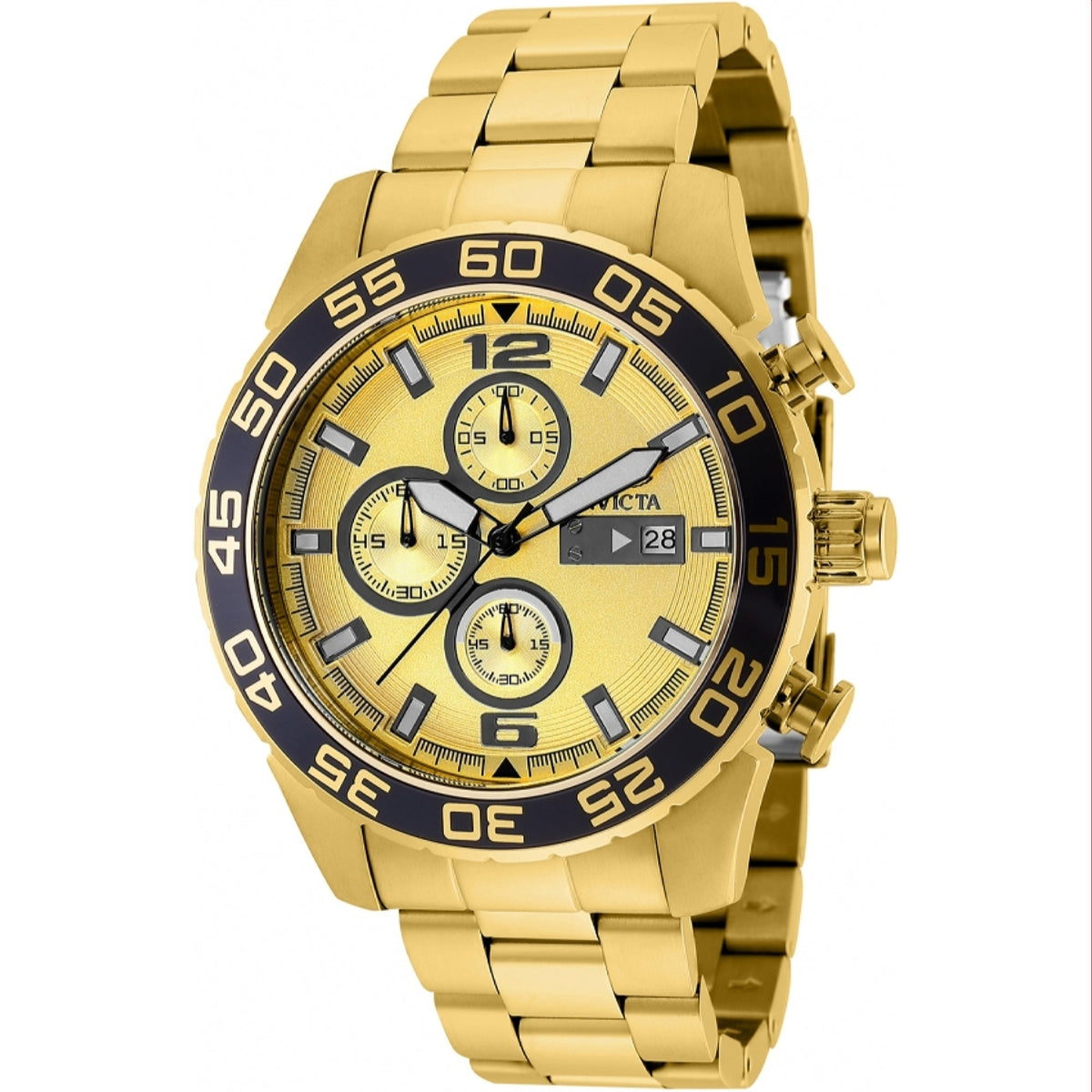 Invicta Men's 1016 Specialty Gold-Tone Stainless Steel Watch