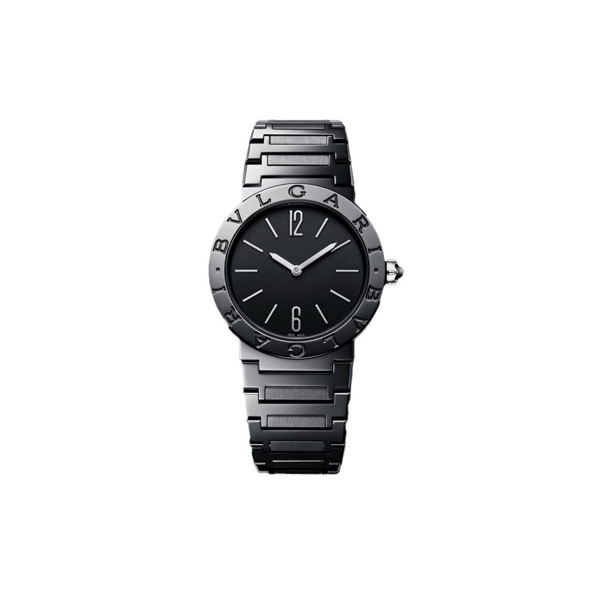 Bvlgari Women's 103557 Bvlgari Bvlgari Black Stainless Steel Watch