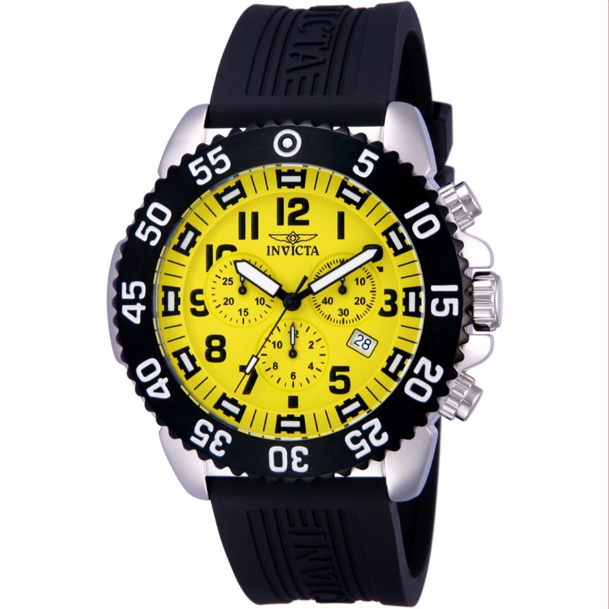 Invicta Men's 10357 Pro Diver Black Silicone Watch