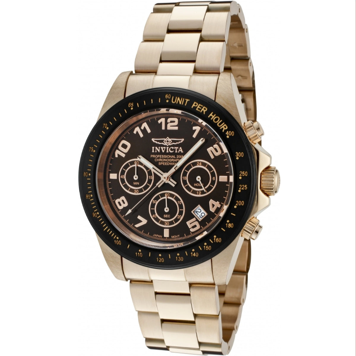Invicta Men's 10706 Speedway Rose-Tone Stainless Steel Watch