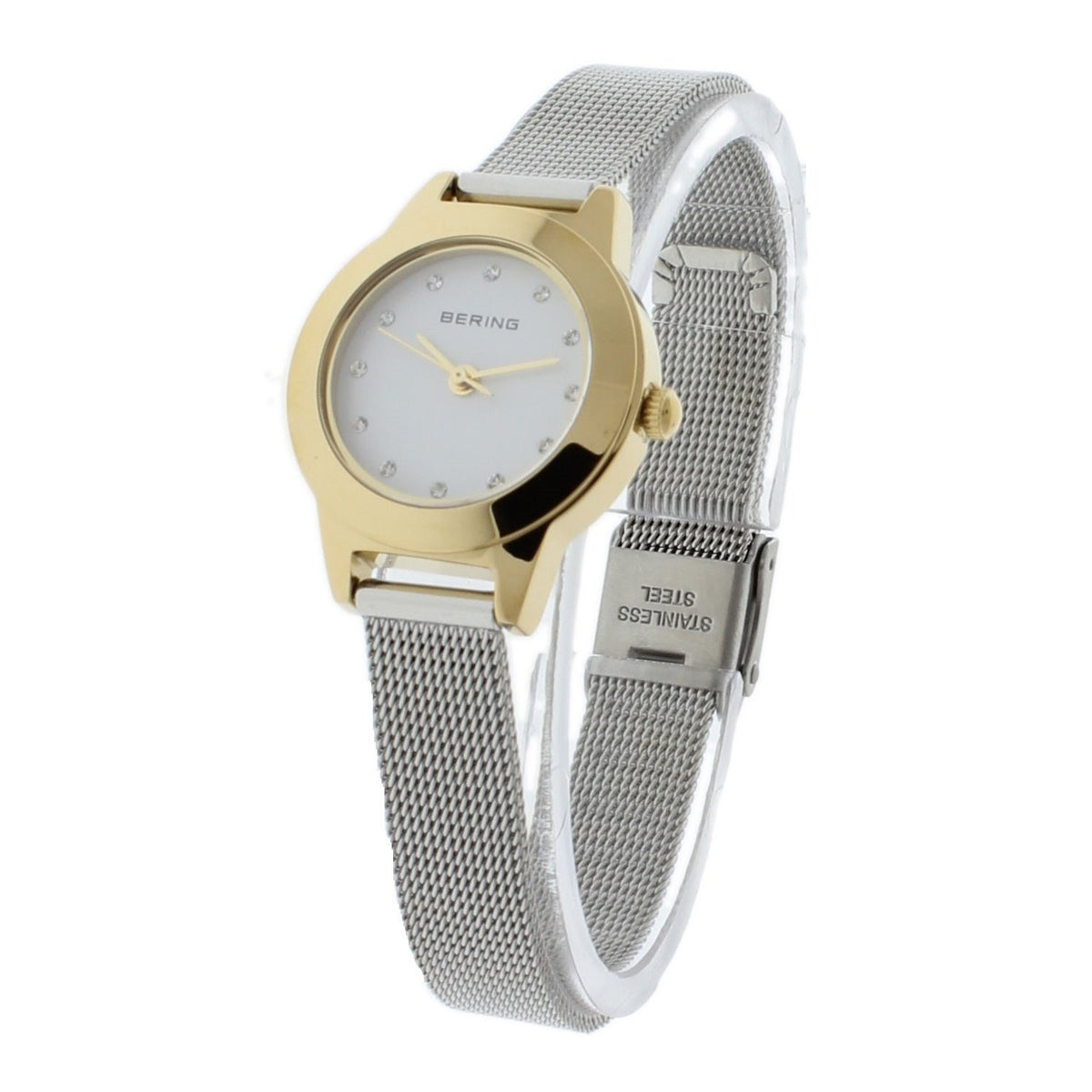 Bering Women&#39;s 11125-010 Classic Crystal Stainless Steel Watch
