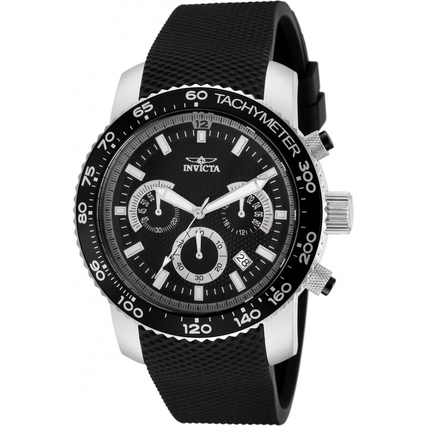 Invicta Men's 11291 Specialty Black Polyurethane Watch
