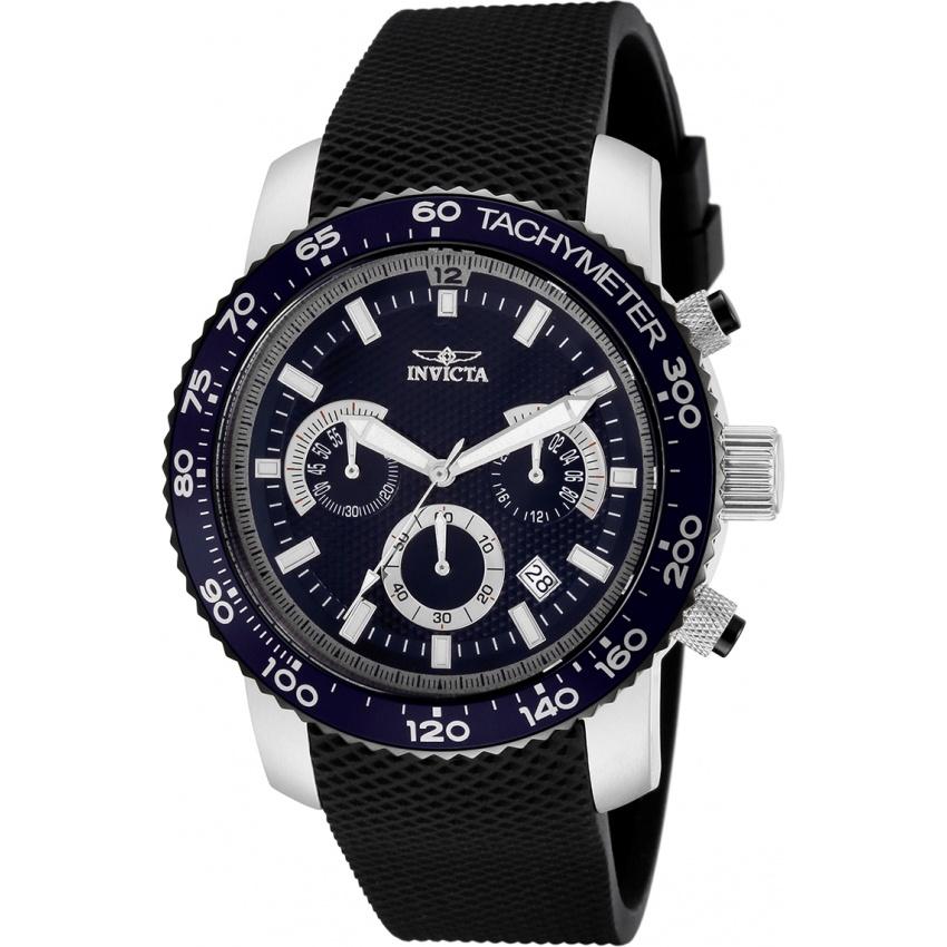 Invicta Men&#39;s 11292 Specialty Black Polyurethane Watch