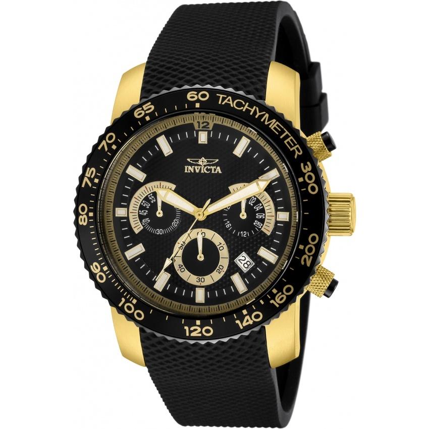 Invicta Men's 11293 Specialty Black Polyurethane Watch