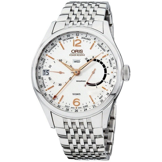 Oris Men's 11377384031MB Artelier Stainless Steel Watch