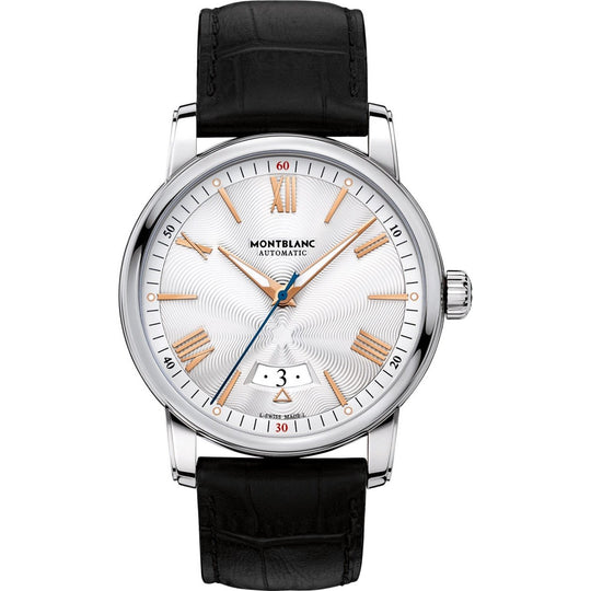 Montblanc Men's 114841 4810 Automatic Black Alligator Leather Watch