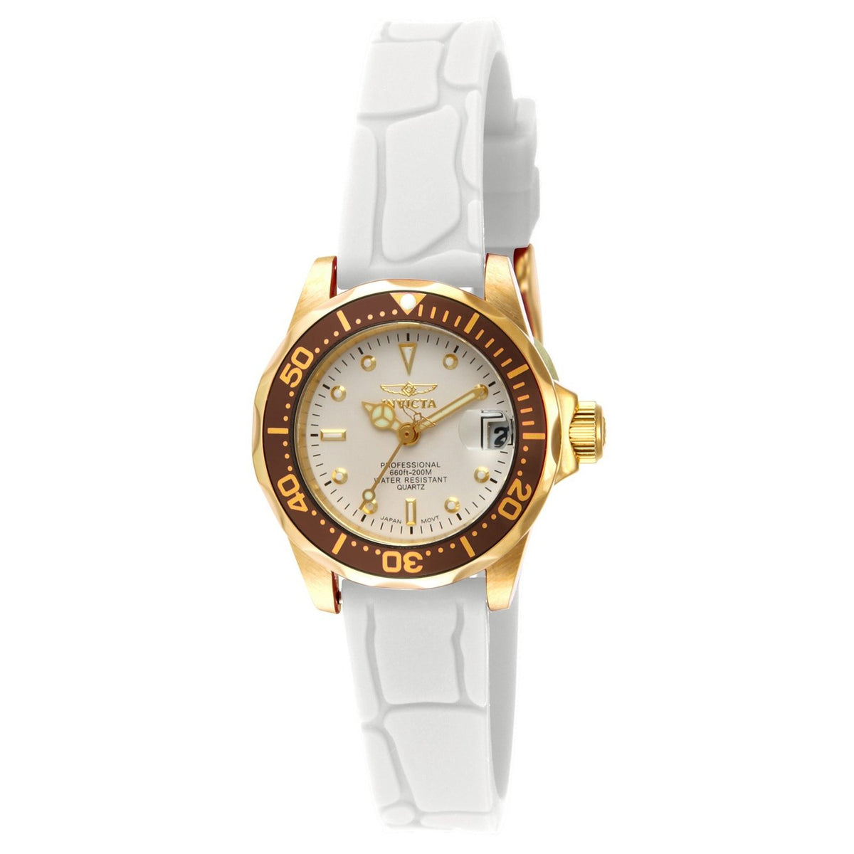 Invicta Women's 11564 Pro Diver Black Polyurethane Watch