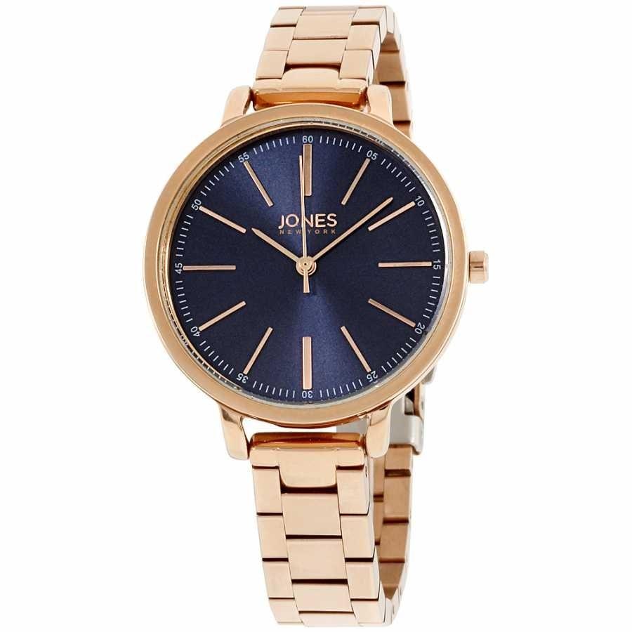 Jones New York Women's 11593R528-524 Rose Gold-Tone Stainless Steel Watch