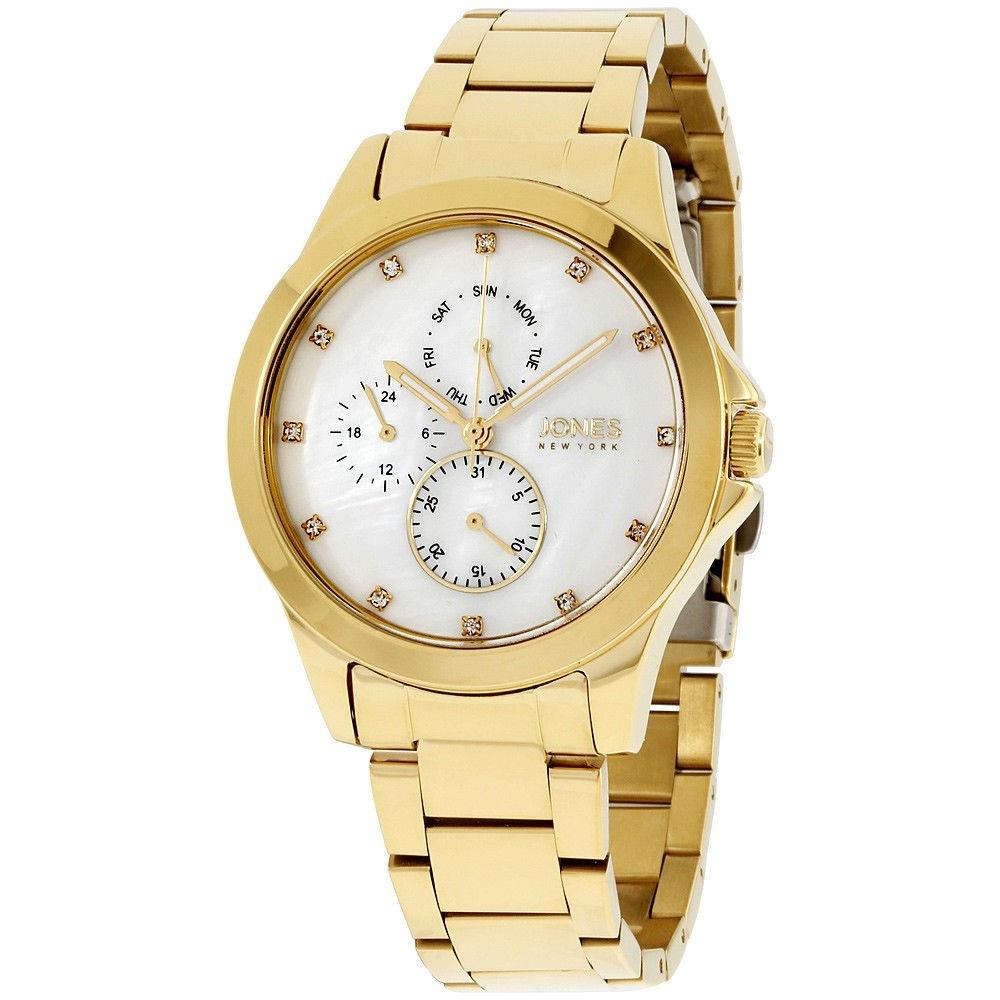 Jones New York Women's 11692G528-005 Gold-Tone Stainless Steel Watch