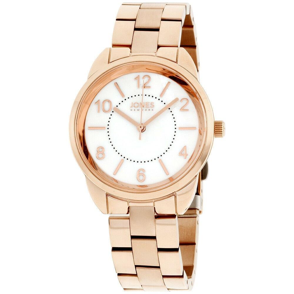 Jones New York Women's 11746R528-524 Rose Gold-Tone Stainless Steel Watch