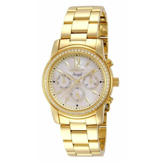 Invicta Women's 11772 Angel Chronograph  Gold-Tone Stainless Steel Watch