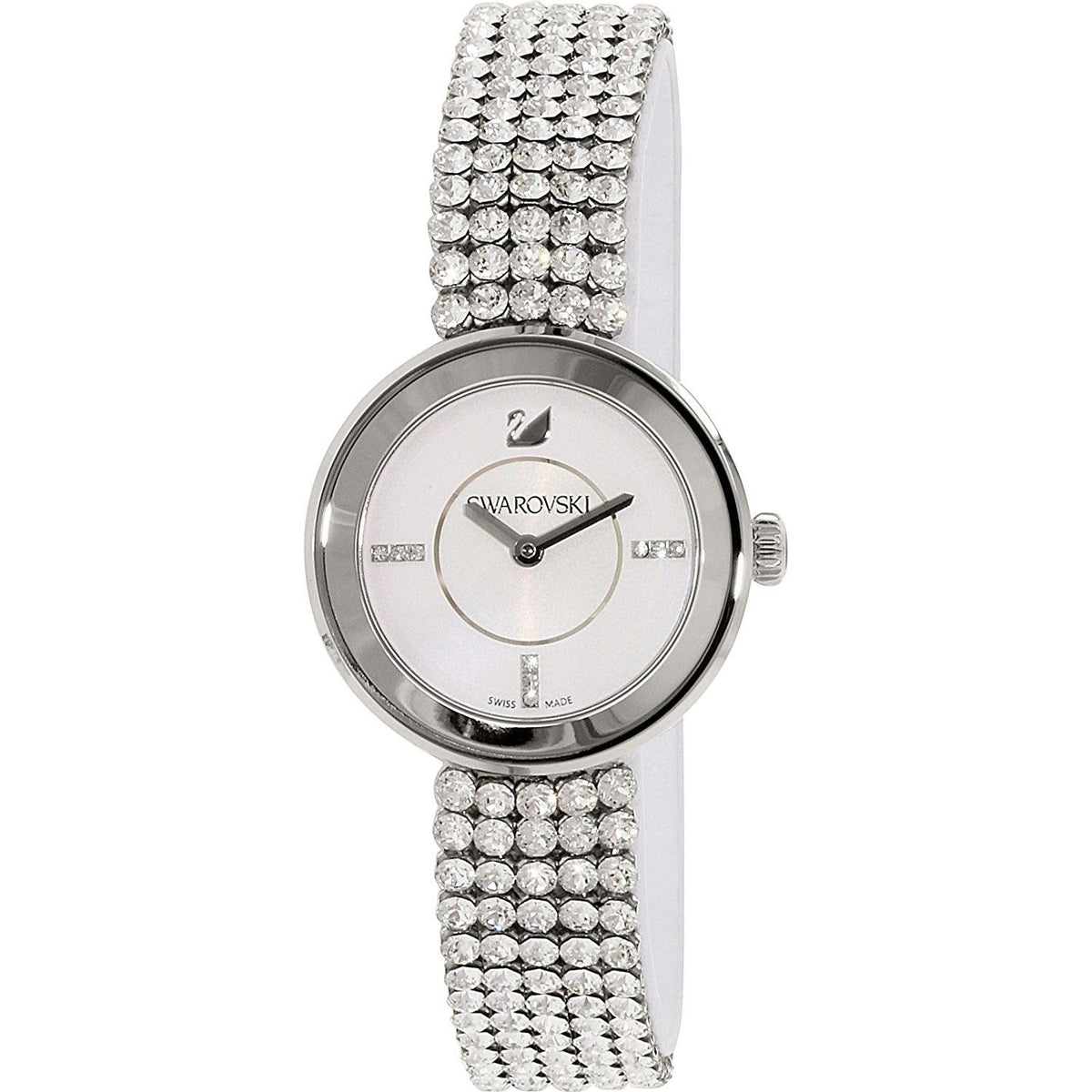 Swarovski Women&#39;s 1183490 Piazza Mini Crystal Stainless Steel Watch