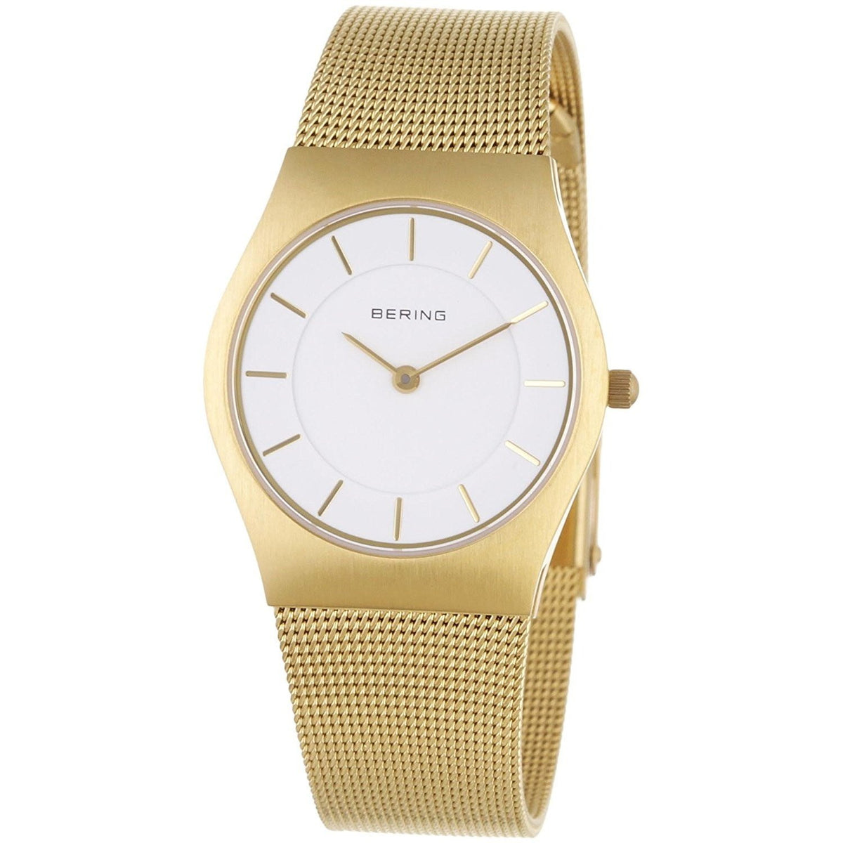 Bering Women&#39;s 11930-334 Classic Gold-Tone Stainless Steel Watch