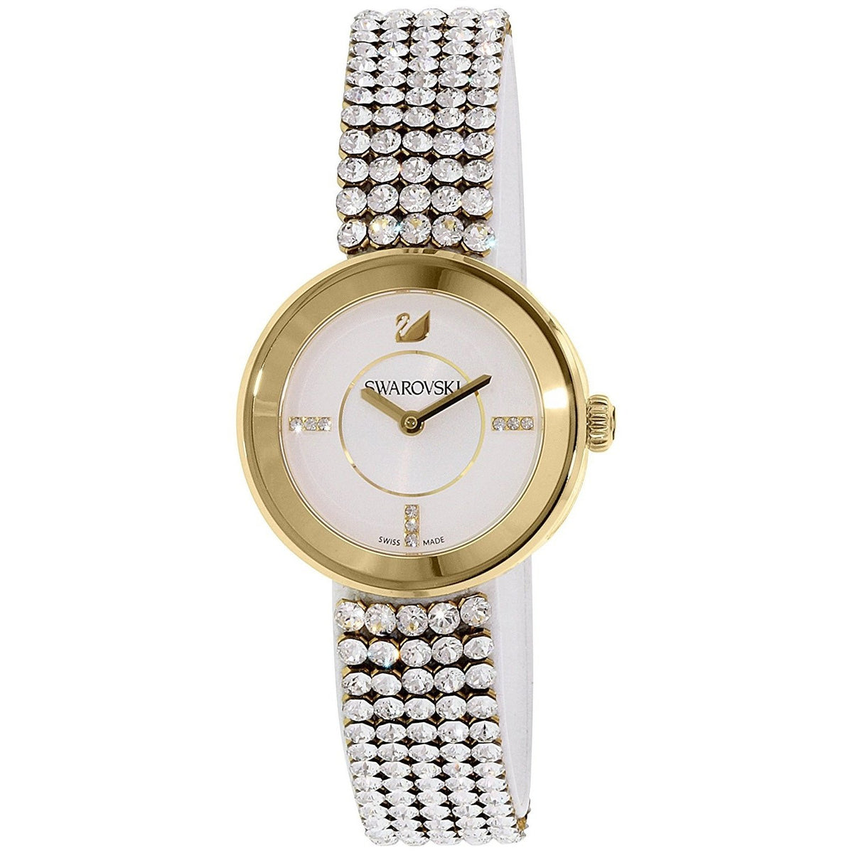 Swarovski Women's 1194086 Piazza Mini Crystal Stainless Steel Watch