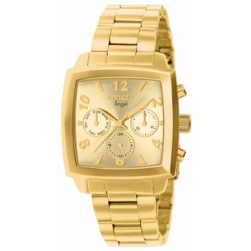 Invicta Women&#39;s 12101 Angel Gold-Tone Stainless Steel Watch